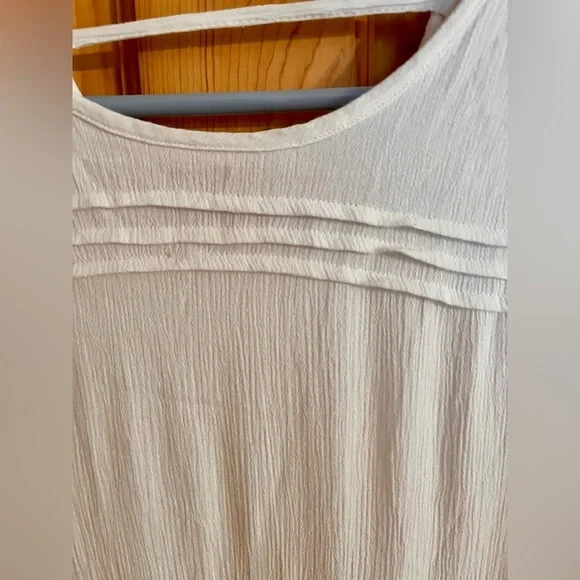 Abercrombie Kids SZ 16 White Lined Top Battenburg Lace Girlhoodcore Tween Teen - Picture 5 of 12